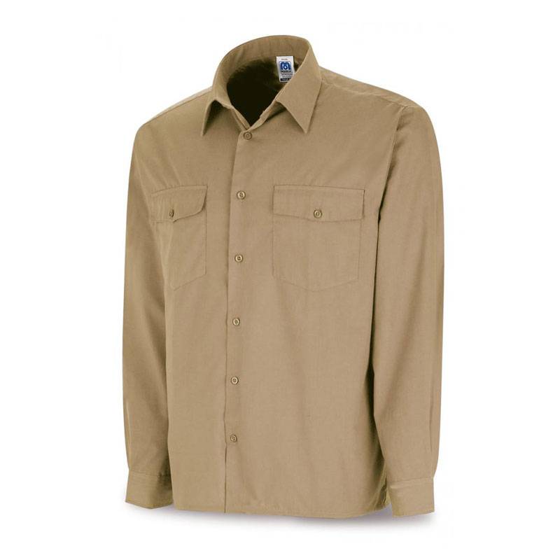 Camisa tergal manga larga MA388-CML