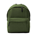 Mochila com bolso e fecho