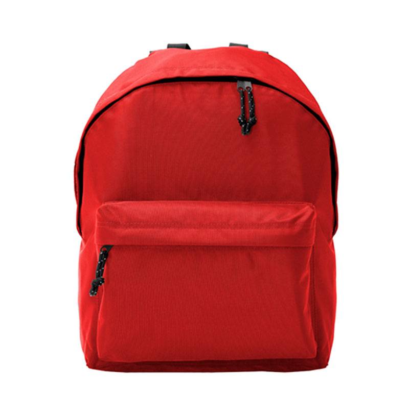 Mochila com bolso e fecho