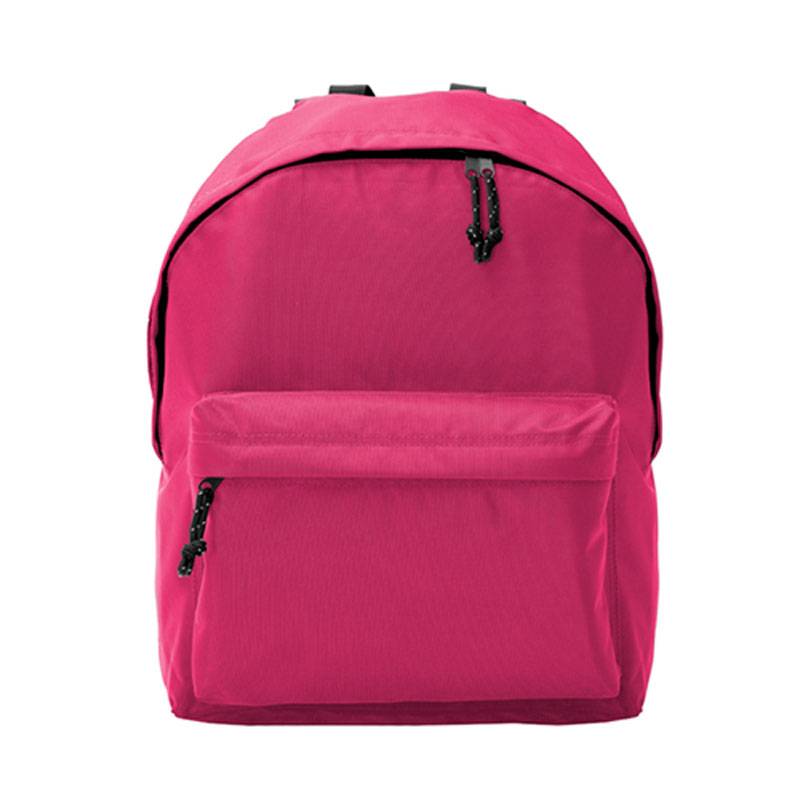 Mochila con bolsillo y cremallera