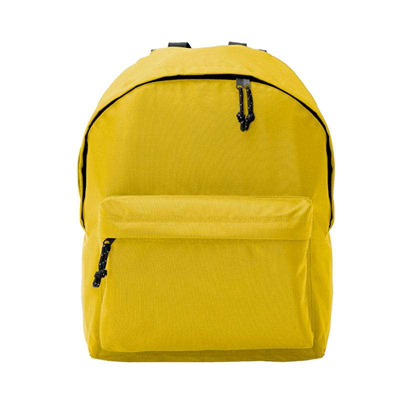 Mochila com bolso e fecho