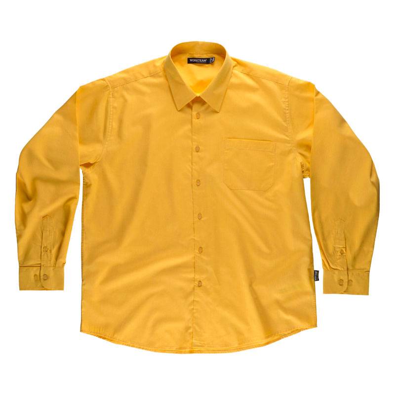 Camisa de manga larga con un bolsillo en el pecho