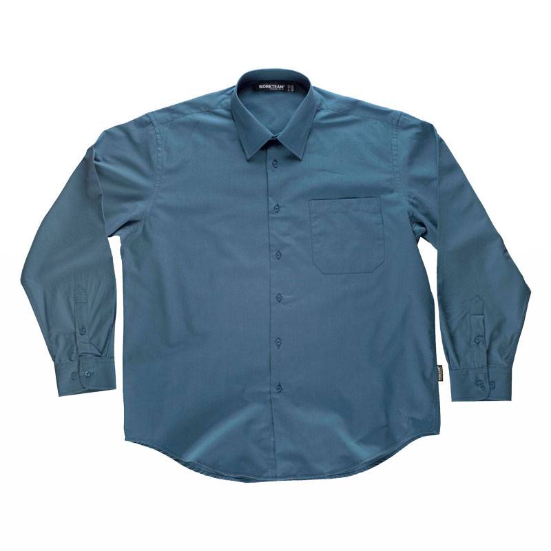 Camisa de manga larga con un bolsillo en el pecho