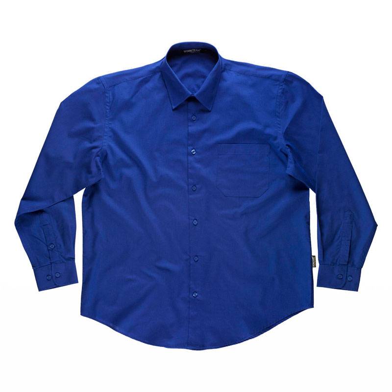 Camisa de manga larga con un bolsillo en el pecho