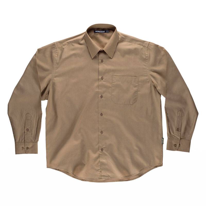 Camisa de manga larga con un bolsillo en el pecho