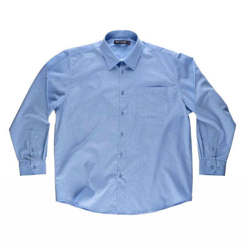 Camisa de manga larga con un bolsillo en el pecho