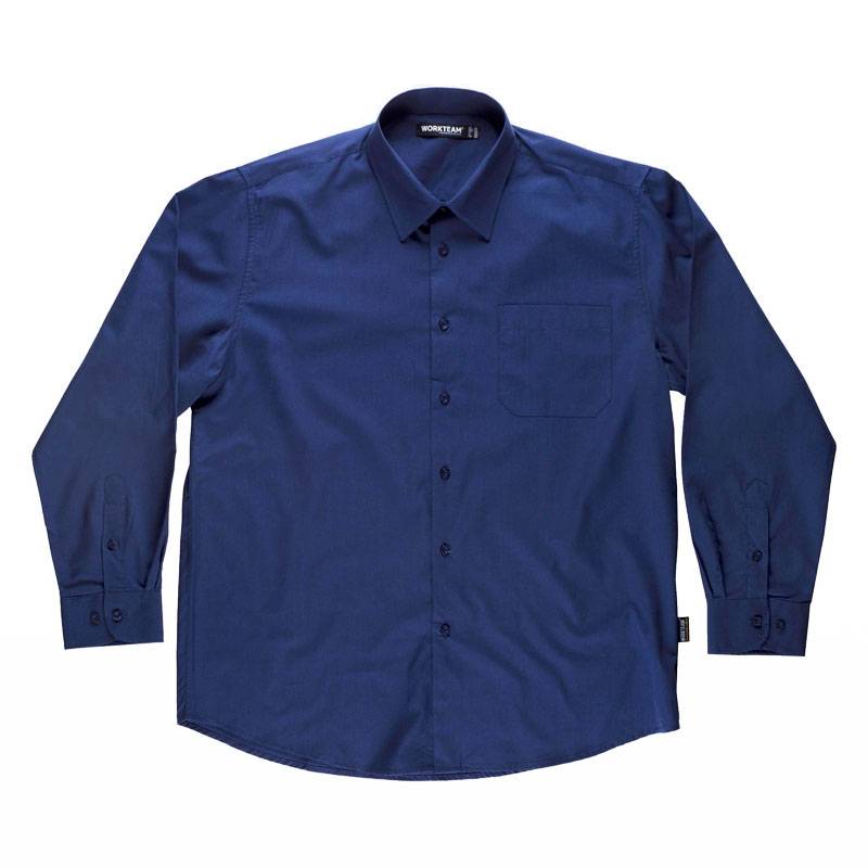 Camisa de manga larga con un bolsillo en el pecho