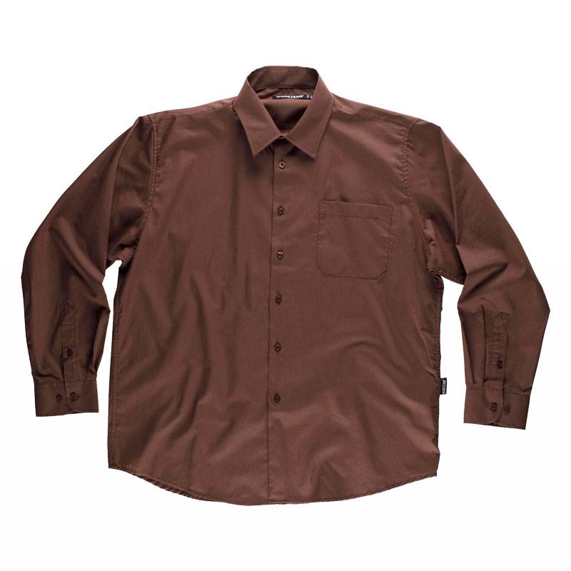 Camisa de manga larga con un bolsillo en el pecho