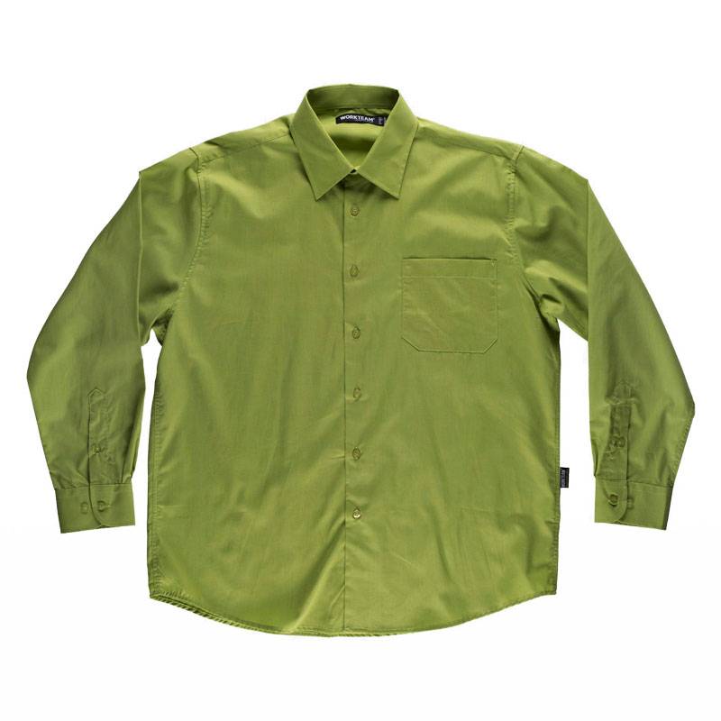 Camisa de manga larga con un bolsillo en el pecho