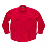 Camisa de manga larga, con dos bolsos de pecho con tapetas.  100% Algodón - KRNN Prove