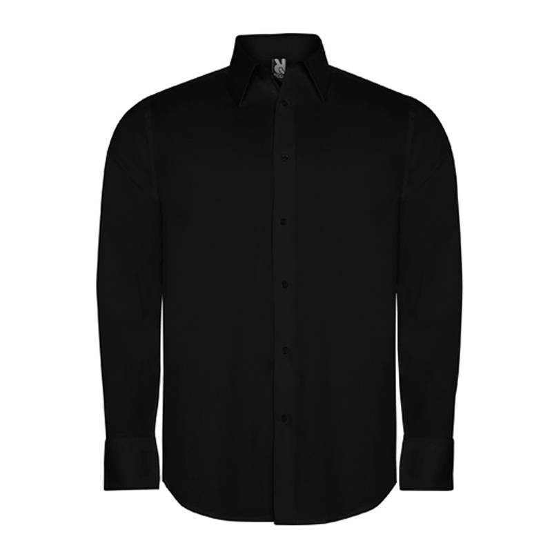 Camisa clásica manga larga tejido strech