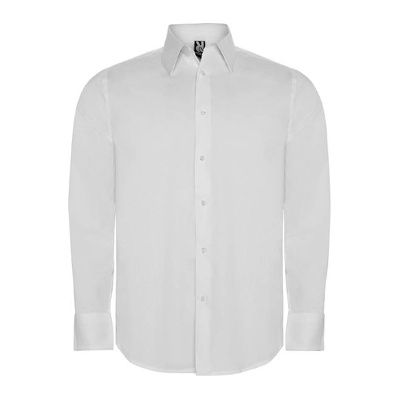 Camisa clásica manga larga tejido strech
