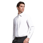 Camisa clásica manga larga tejido strech