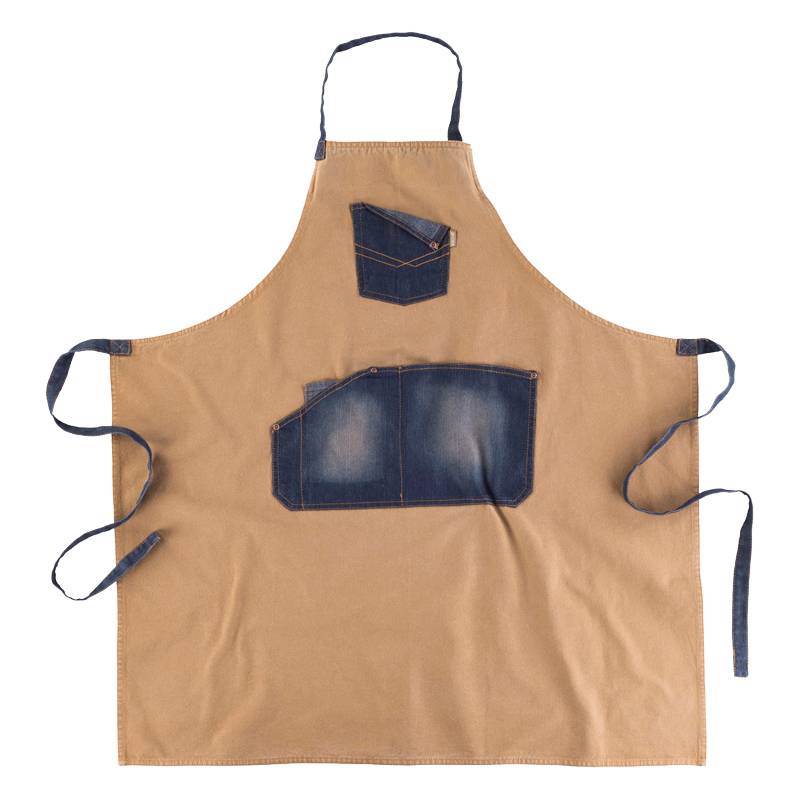 Delantal diseño combinado