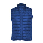 Colete feminino leve acolchoado com toque de penas