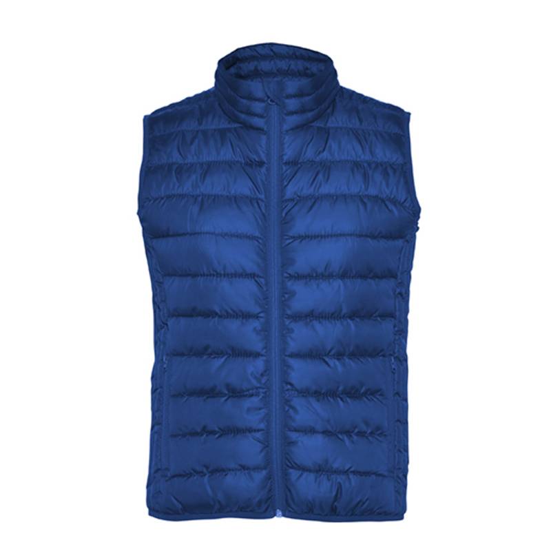 Colete feminino leve acolchoado com toque de penas