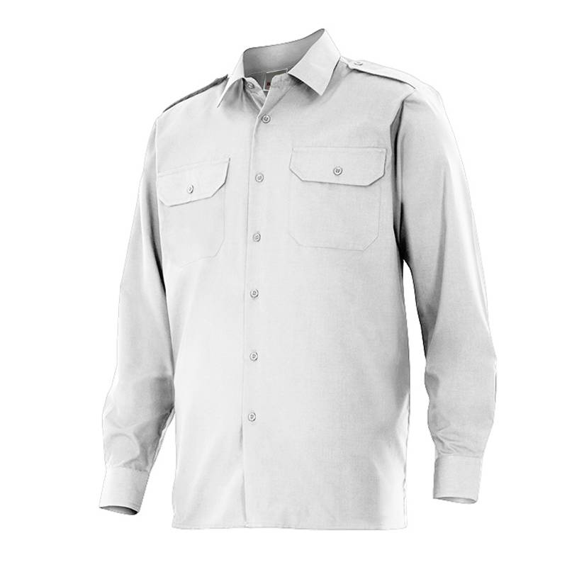 Camisa uniforme de manga larga