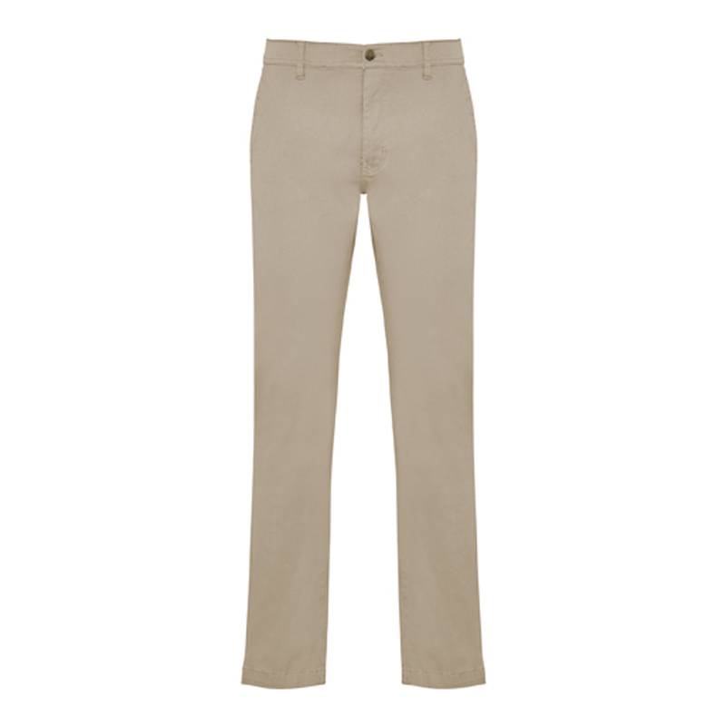 Pantalón largo para hombre chino tejido elástico