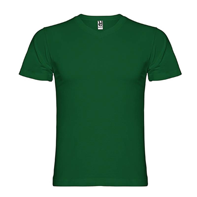 Camiseta algodón cuello pico SAMOYEDO