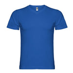 Camiseta algodón cuello pico SAMOYEDO