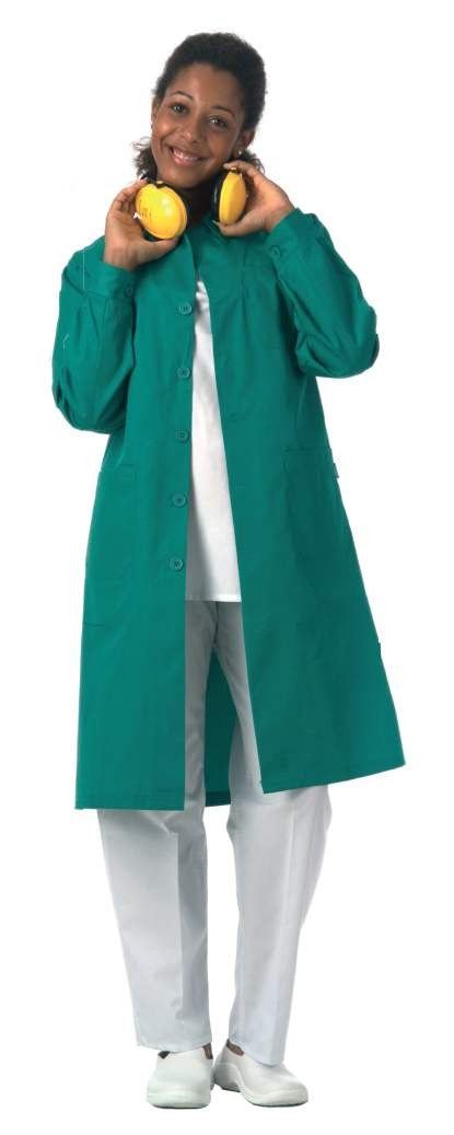 Bata de señora con botones - B6100