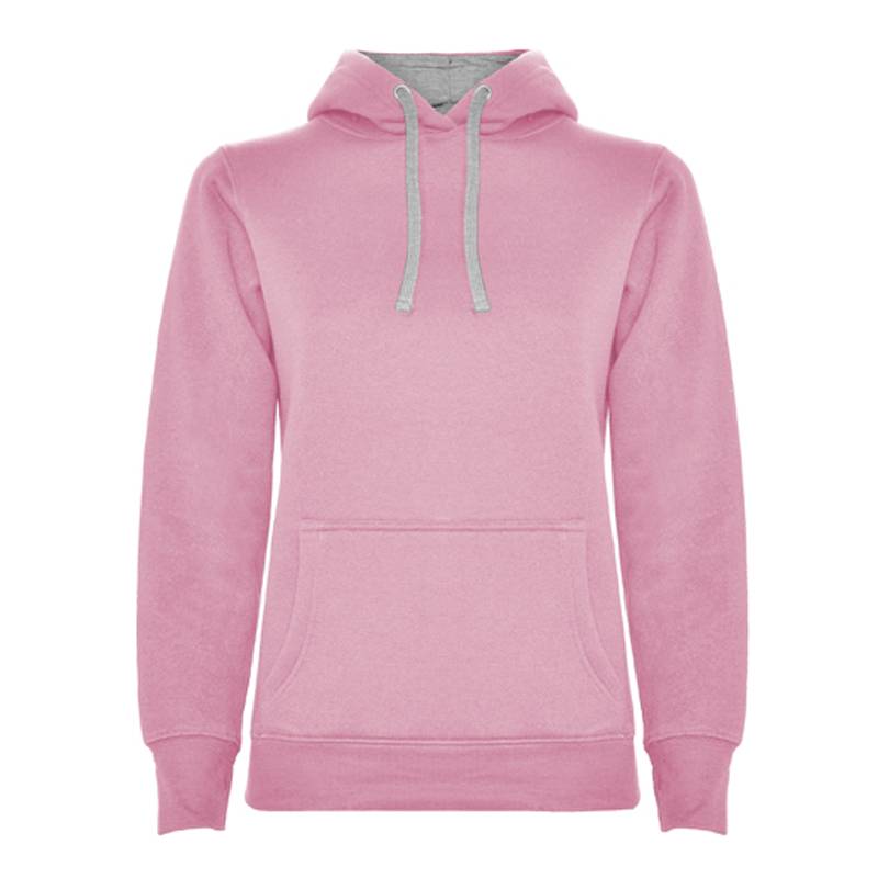 Sudadera de mujer combinada con capucha