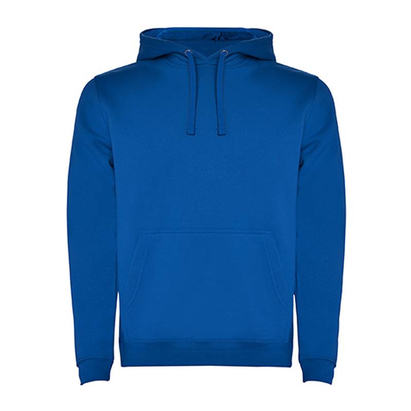 Sudadera con capucha bicolor