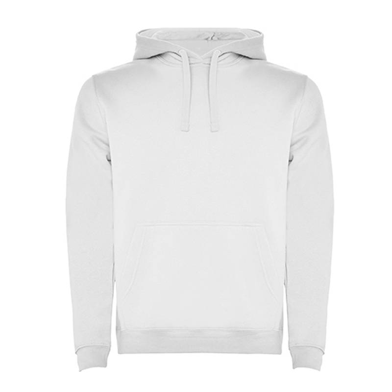 Sudadera con capucha bicolor