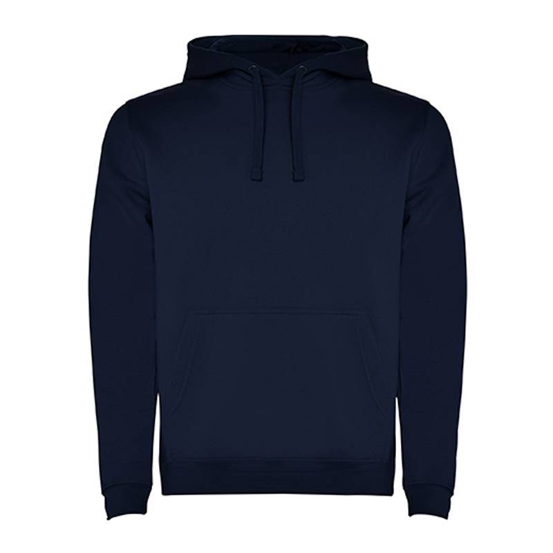 Sudadera con capucha bicolor