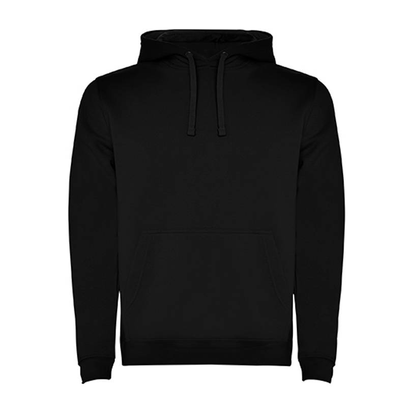 Sweatshirt com capuz bicolor