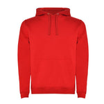 Sweatshirt com capuz bicolor