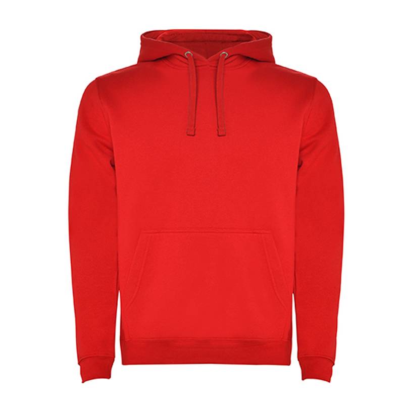 Sudadera con capucha bicolor