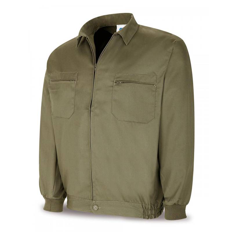 Chaqueta tergal 200 gr con cierre de cremallera