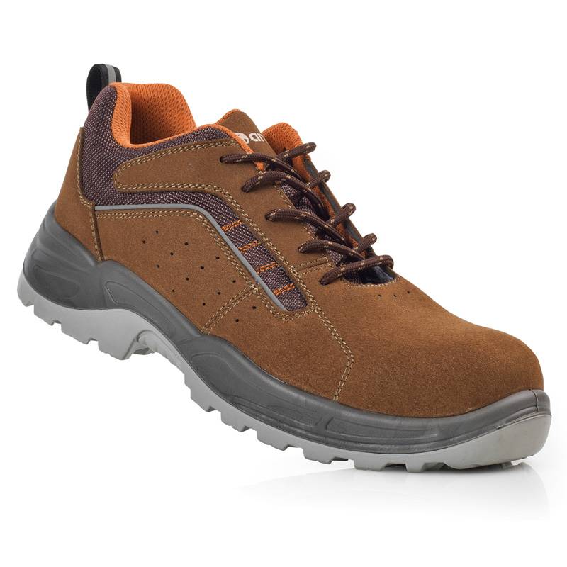 Zapato de seguridad en serraje microfibra S1P