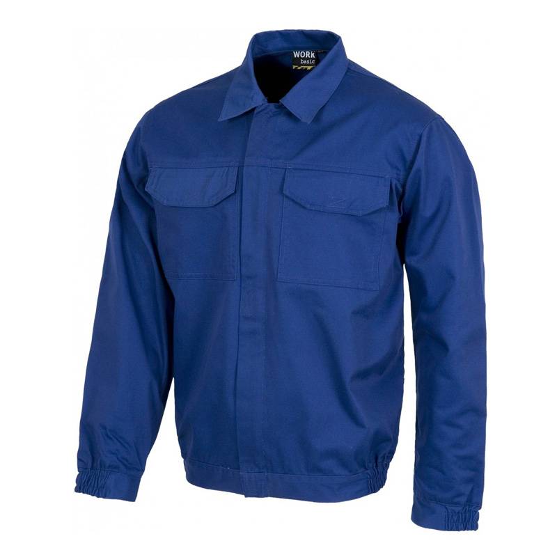 WTB1116 Cazadora con cierre de cremallera de metal oculta y velcro. Cuello camisero.