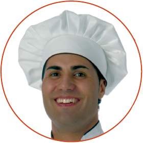 Gorro liso de cocina - M603