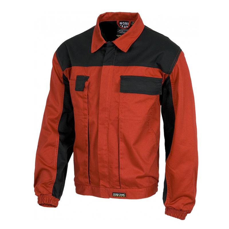 Cazadora Línea 1 con cremallera de nylon oculta y cuello camisero