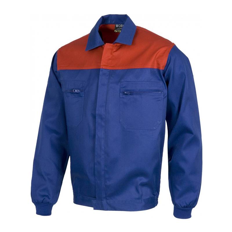 Cazadora con cierre de cremallera de nylon oculta