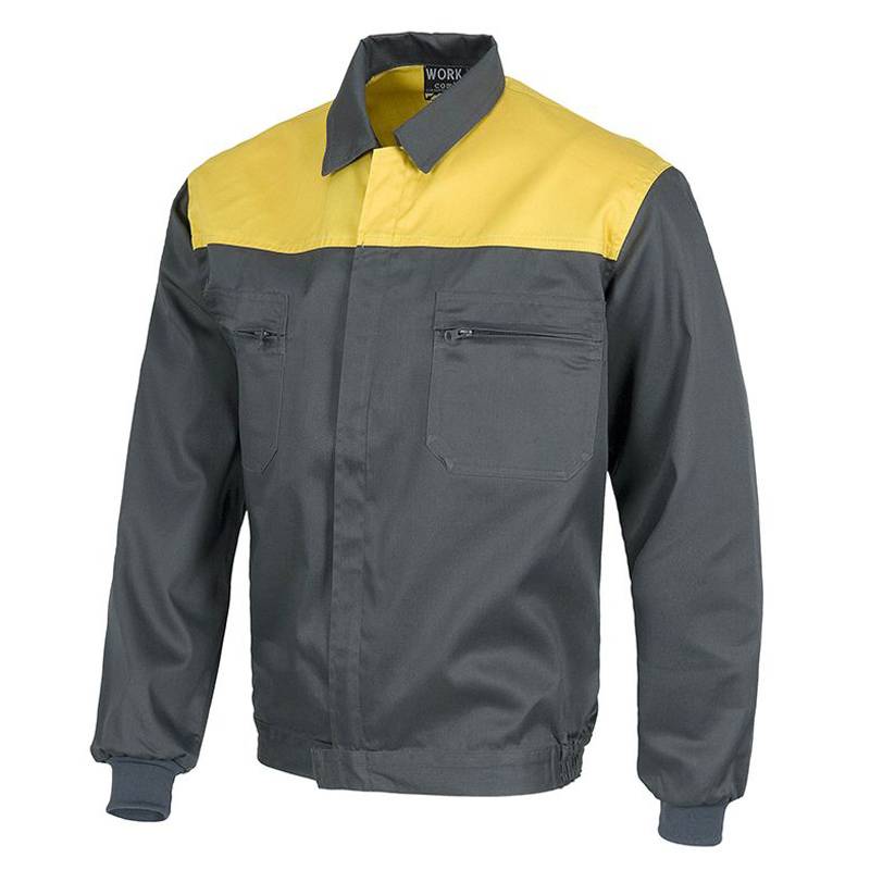 Cazadora con cierre de cremallera de nylon oculta