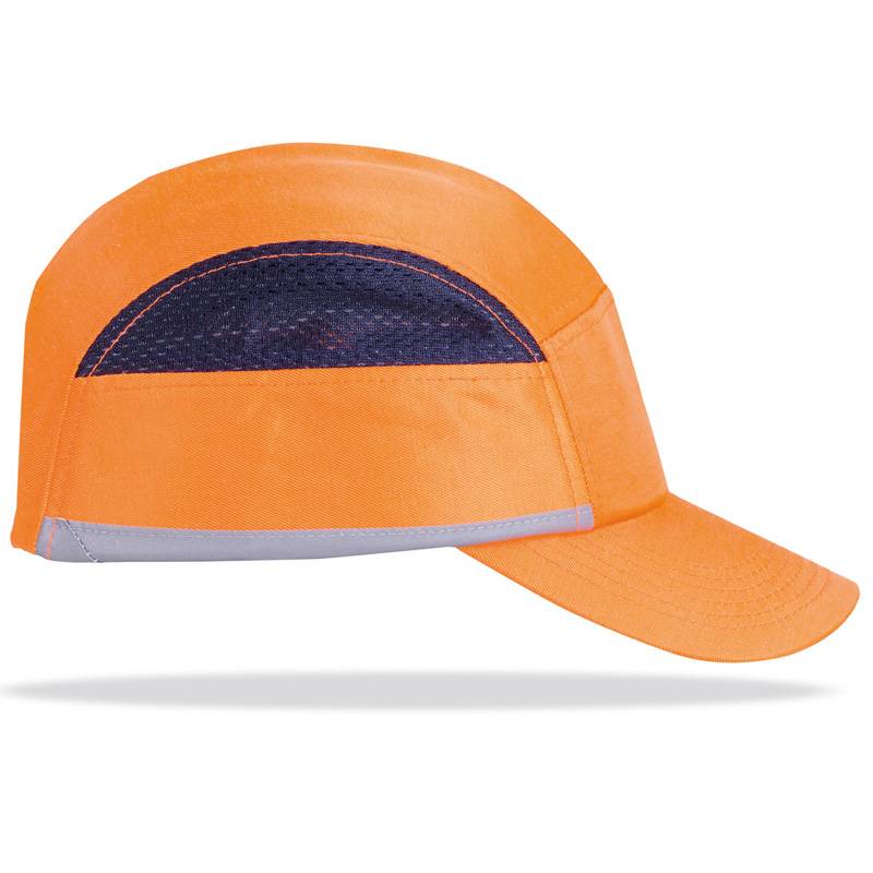 Gorra de protección anti golpes alta visibilidad