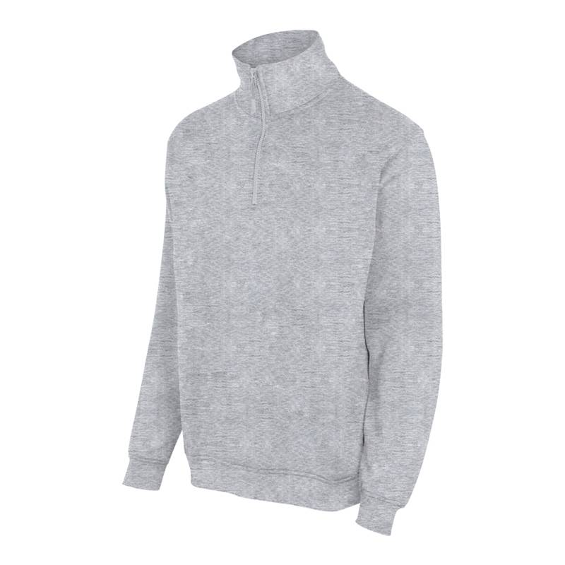 Sudadera con cuello y media cremallera