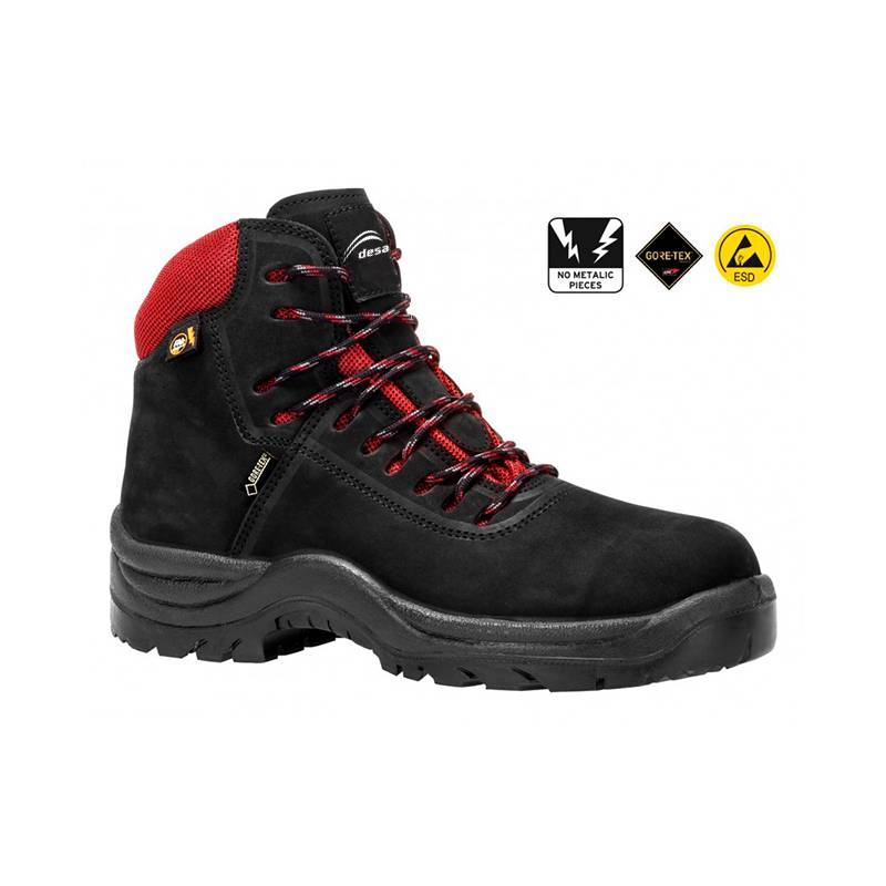 Bota de seguridad GoreTex S3 en negro