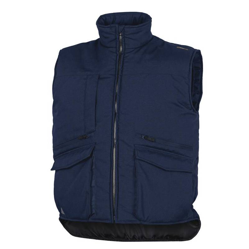 Chaleco multibolsillos de poliéster/algodón