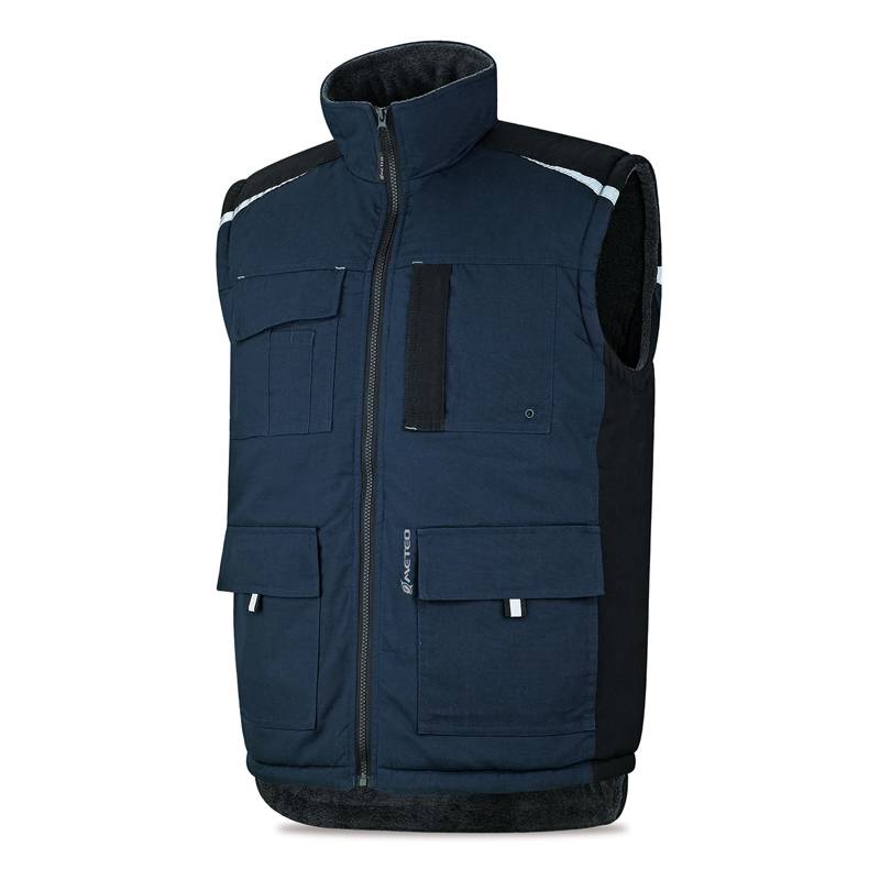 Chaleco tipo náutico azul marino NERTHUS MA288-VPAM