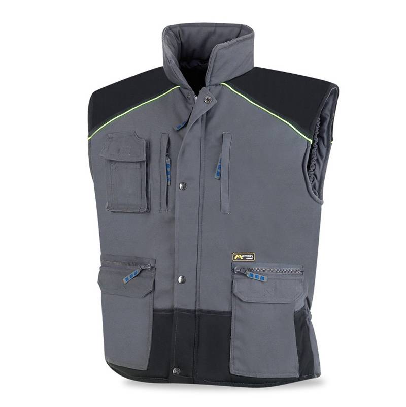 Chaleco gris/negro Pro series ODIN MA288-VGN