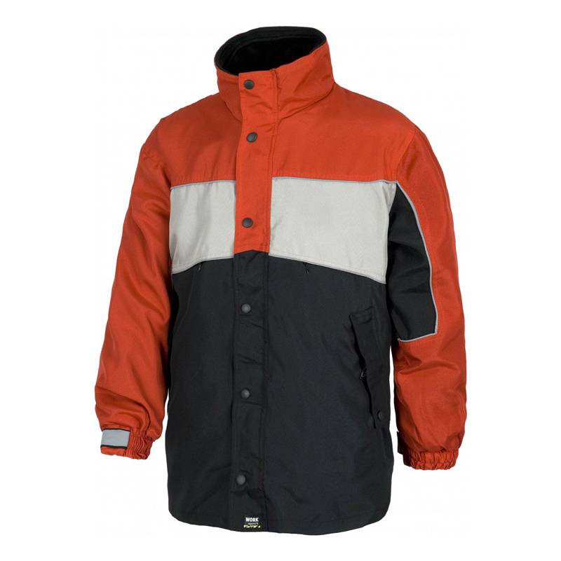 Parka tricolor desmontable