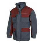 Parka con cierre de cremallera de nylon oculta y velcro. WTWF1858