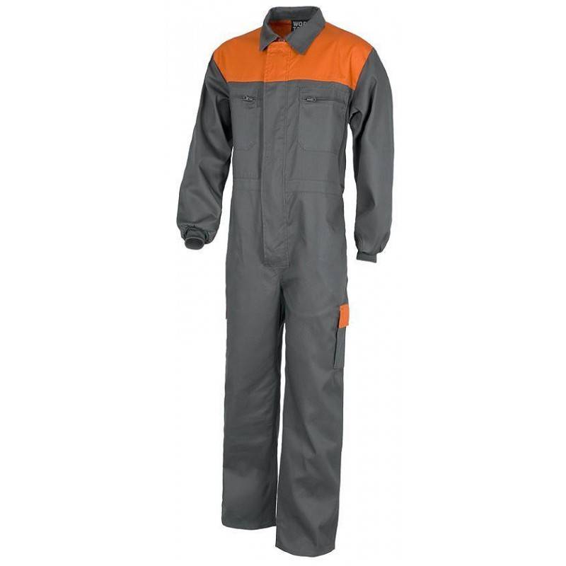 Buzo. Canesú combinado, cremalleras de nylon - KRNN Prove