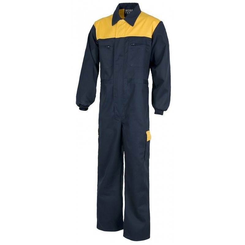 Buzo. Canesú combinado, cremalleras de nylon - KRNN Prove