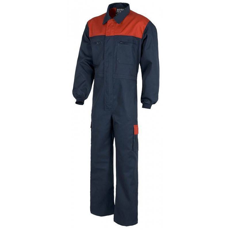 Buzo. Canesú combinado, cremalleras de nylon - KRNN Prove